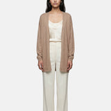 Vestito in Viscosa Taupe