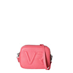 Borsa a Tracolla in Dollaro Leather Fucsia