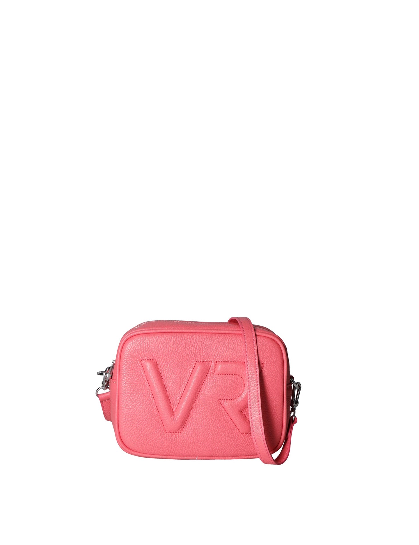 Borsa a Tracolla in Dollaro Leather Fucsia