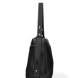 Borsa a Mano in Vera Pelle Nero