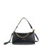 Borsa a Spalla in Vera Pelle Nero Pierre Cardin