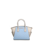Borsa a Mano in Pelle Vegana Blu Pierre Cardin
