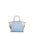 Borsa a Mano in Pelle Vegana Blu Pierre Cardin