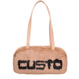 Borsa a spalla CUSTO - Sabbia