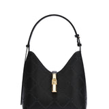 Borsa a Spalla in Vera Pelle Nero Furla