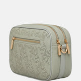 Borsa a tracolla in Pelle Vegana Verde