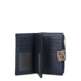Portafoglio in Pelle Vegana Blu