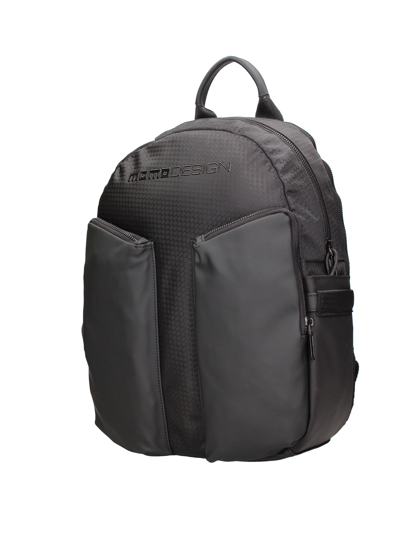 Zaino in Polyurethane Nero