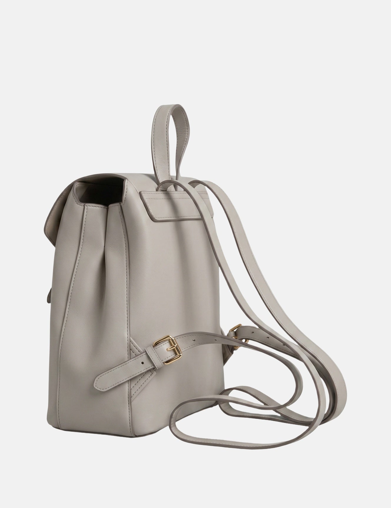 Zaino in Pelle Vegana Grigio