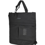 Mochila negra de poliéster
