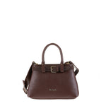Borsa a Mano in Vera Pelle Cioccolato Pierre Cardin