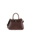 Borsa a Mano in Vera Pelle Cioccolato Pierre Cardin