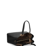 Borsa a Spalla in Pelle Vegana Nero