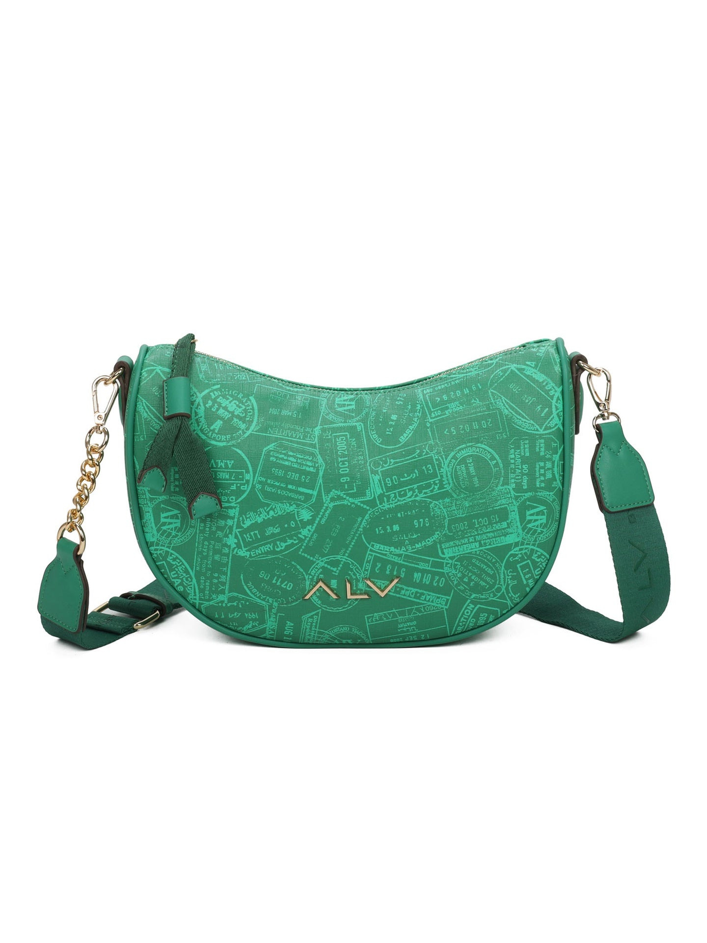 Borsa A Spalla da donna ALV - Verde
