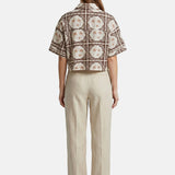 Vestito in Poliestere Marrone