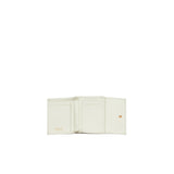 Portafoglio Donna in Vera Pelle Bianco