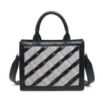 Borsa a Mano in Pelle Vegana Nero