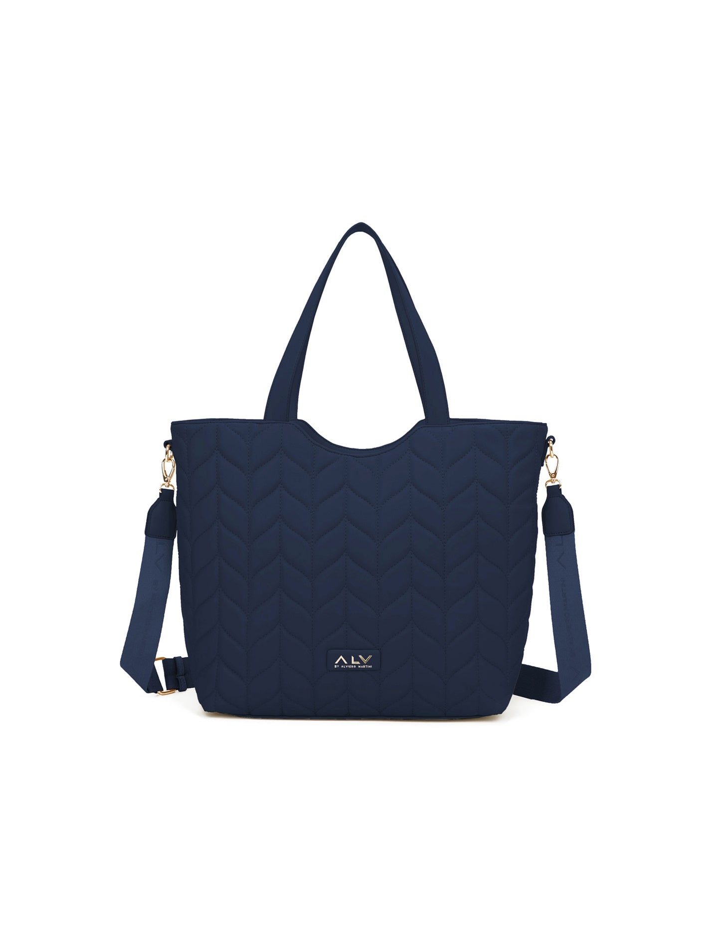 Borsa A Spalla da donna ALV - Blu Scuro