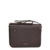 Borsa a Tracolla in Vera Pelle Testa di Moro Pierre Cardin