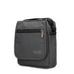 Borsa a Tracolla in 100% Pu Vegan Leather Grigio