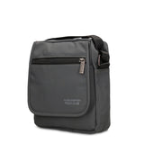 Borsa a Tracolla in 100% Pu Vegan Leather Grigio
