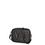 Borsa a Tracolla in Dollaro Leather Nero