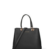 Borsa a Spalla in Pelle Vegana Nero