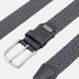 Cintura in Tessuto Grigio Scuro