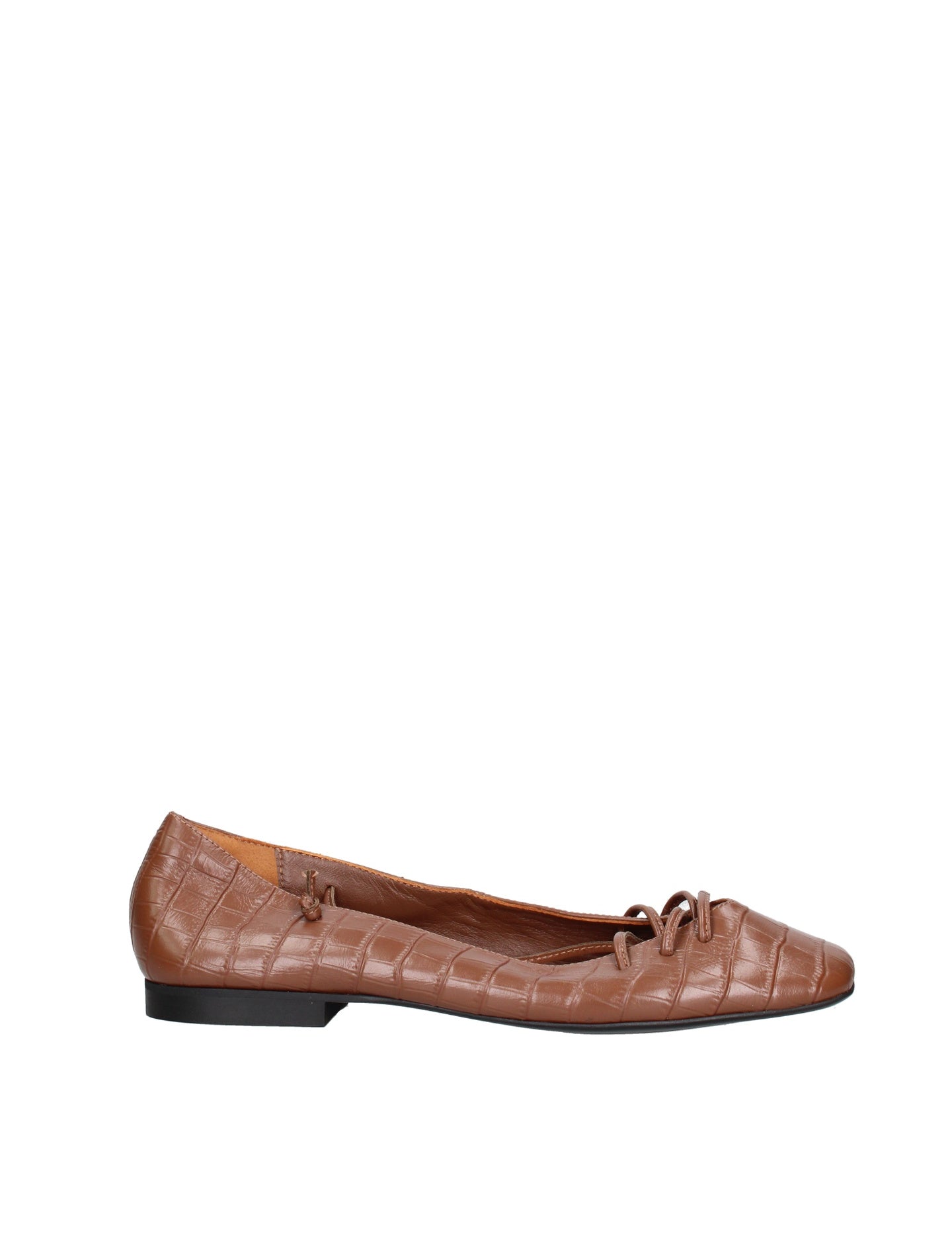 Scarpa con tacco MARC ELLIS | Cognac