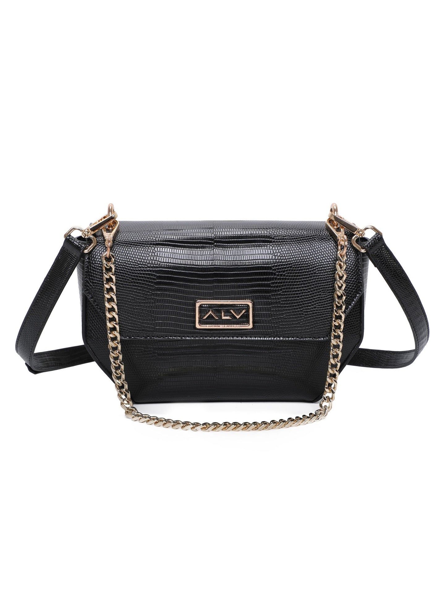 Borsa A Tracolla da donna ALV - Nero