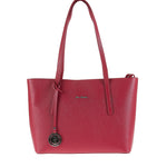 Borsa a Spalla in Vera Pelle Rubino Pierre Cardin