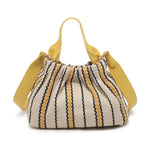 Borsa Shopper in Cotone Giallo