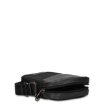 Borsa a Tracolla in 100% Pu Vegan Leather Nero