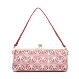 Borsa a Mano in Poliestere Rosso