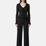 Vestito in Poliestere Nero