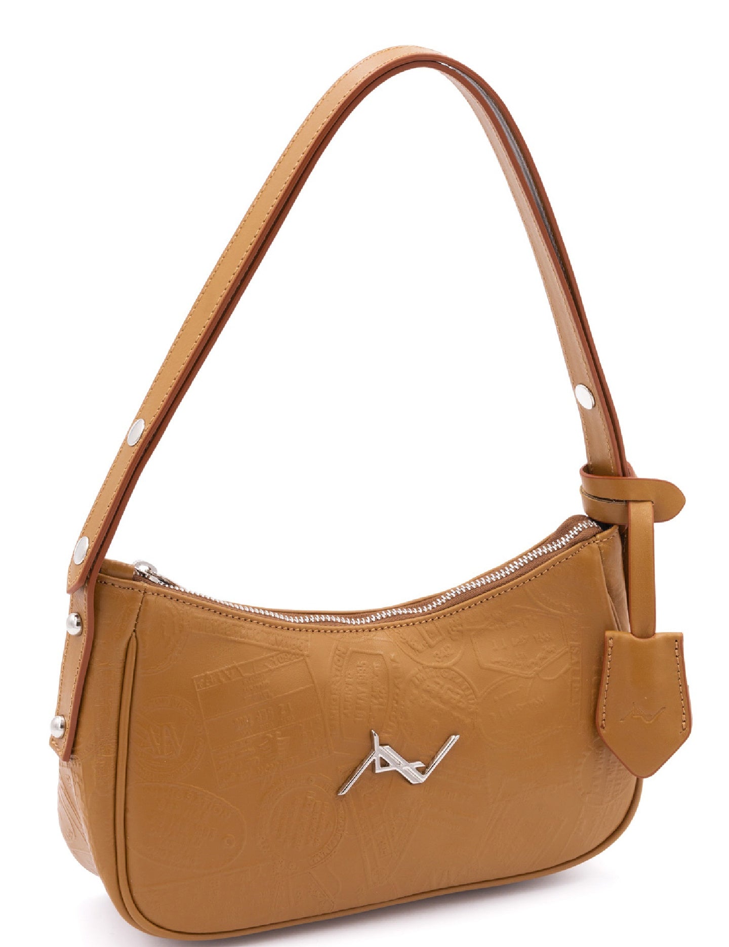 Borsa A Spalla da donna ALV - Cuoio