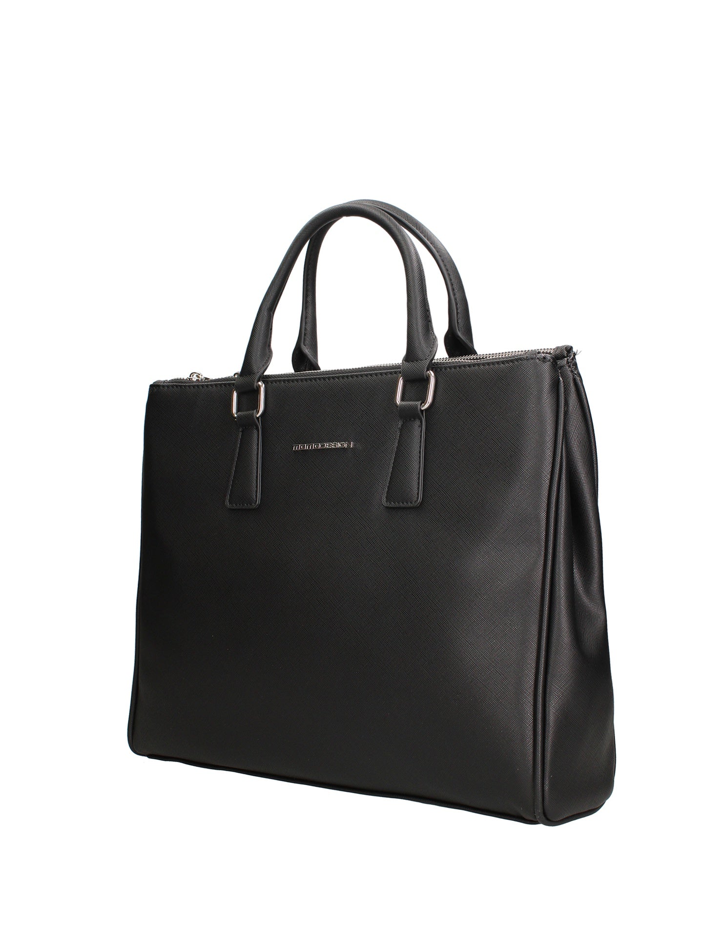 Borsa da Lavoro in Polyurethane Nero