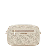 Borsa a tracolla in Pelle Vegana Beige GianMarco Venturi