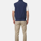 Gilet in Poliestere Blu Navy