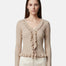 Vestito in Poliestere Beige Roberta Rossi