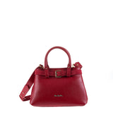 Borsa a Mano in Vera Pelle Rubino Pierre Cardin