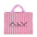 Borsa Shopper da donna ALV - Rosa