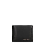 Portafoglio Uomo Vera Pelle in Vera Pelle Nero Pierre Cardin