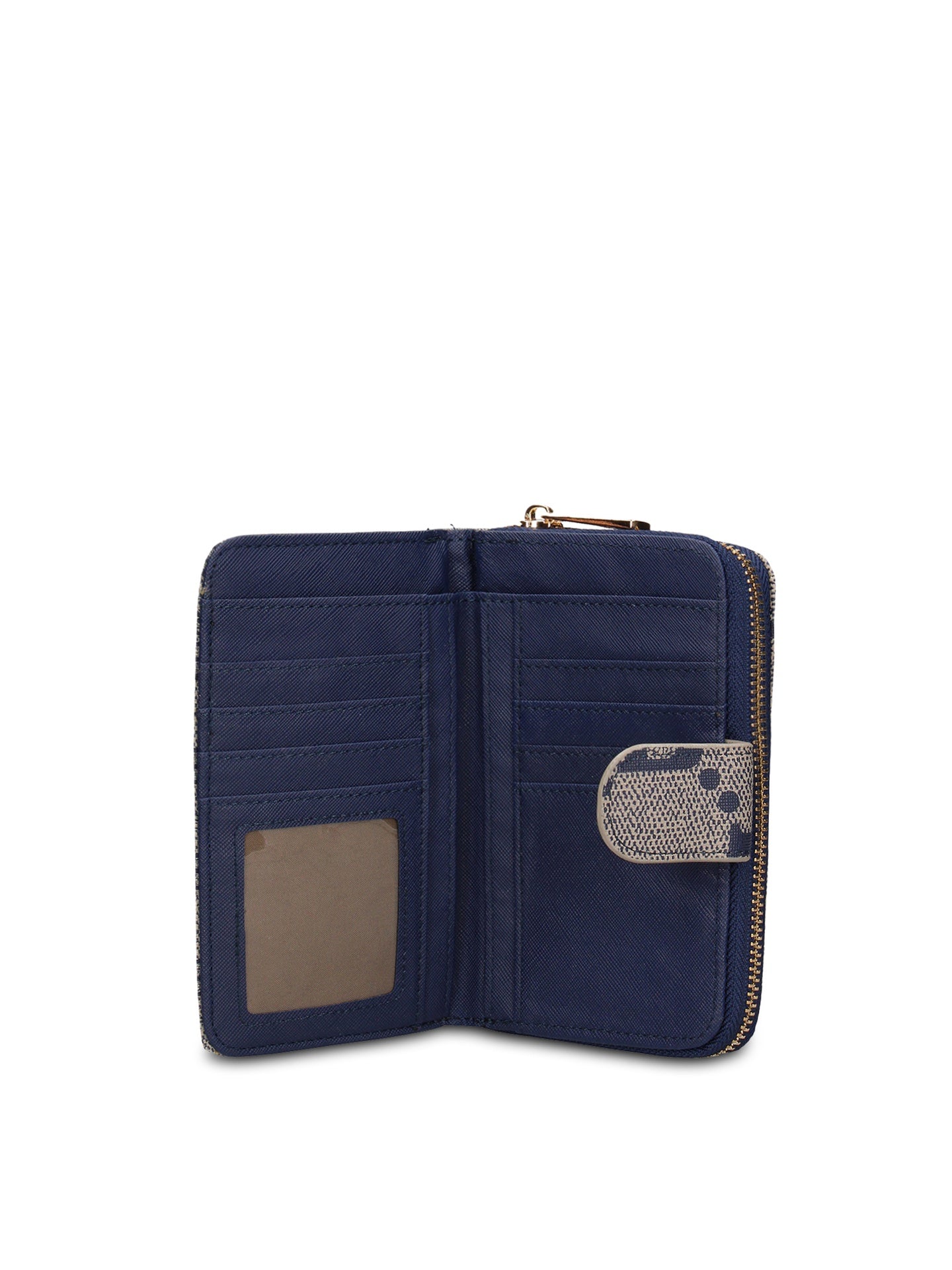 Portafoglio in Pelle Vegana Blu