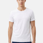 T-shirt in Cotone Bianco Navigare