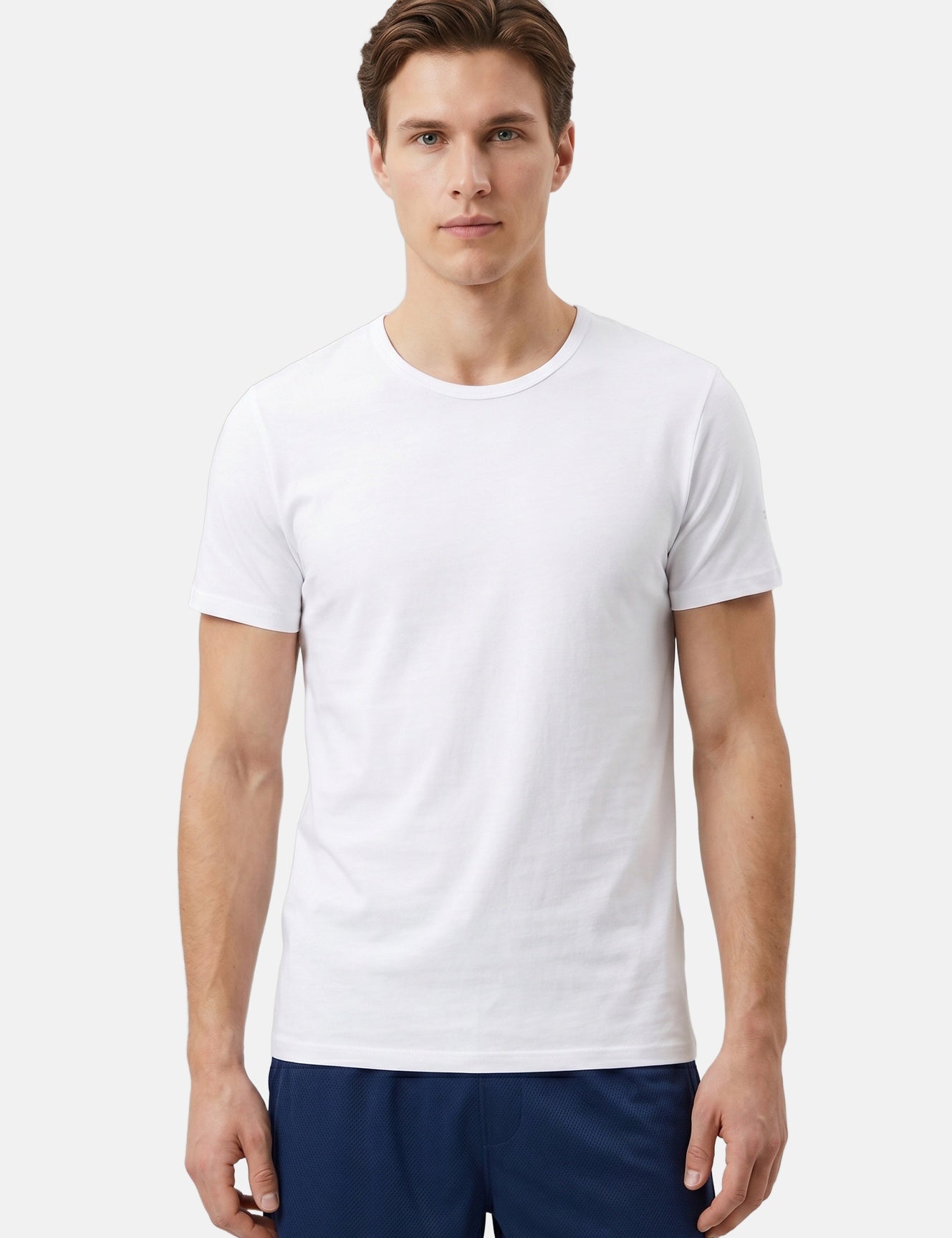 T-shirt in Cotone Bianco Navigare