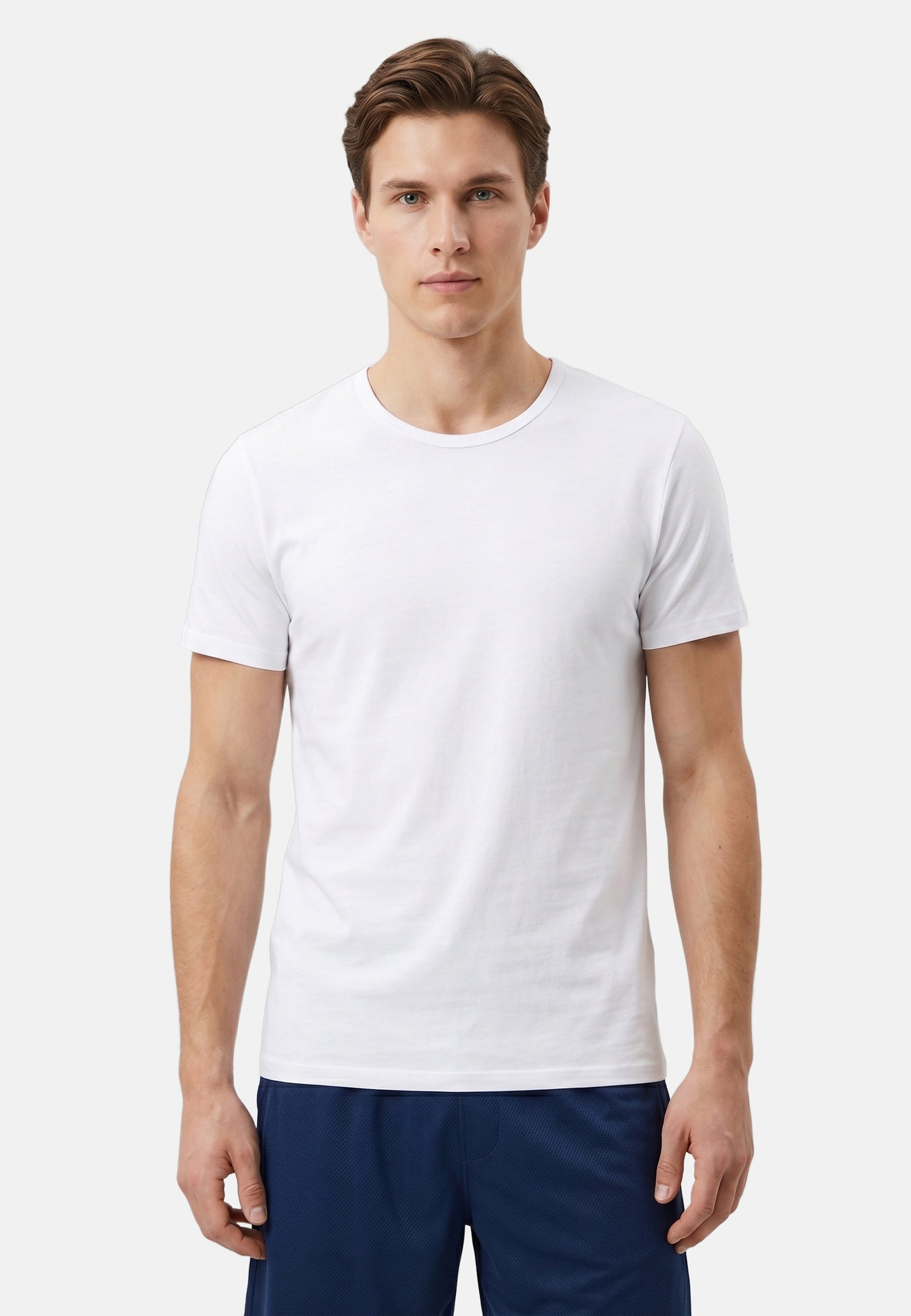 T-shirt in Cotone Bianco Navigare
