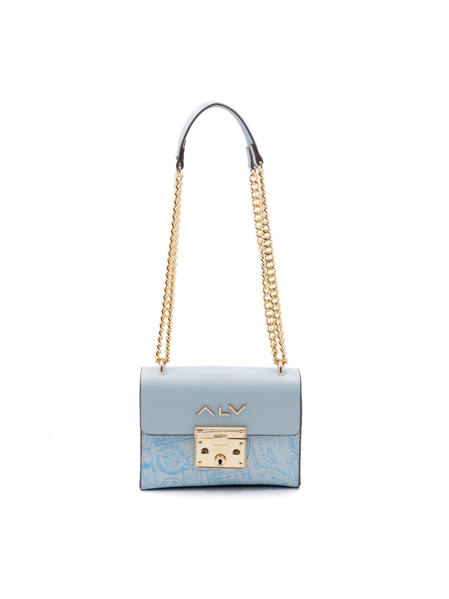 Borsa A Tracolla da donna ALV - Blu Chiaro