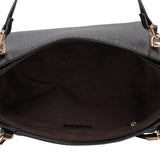 Borsa a Mano in Pelle Vegana Nero