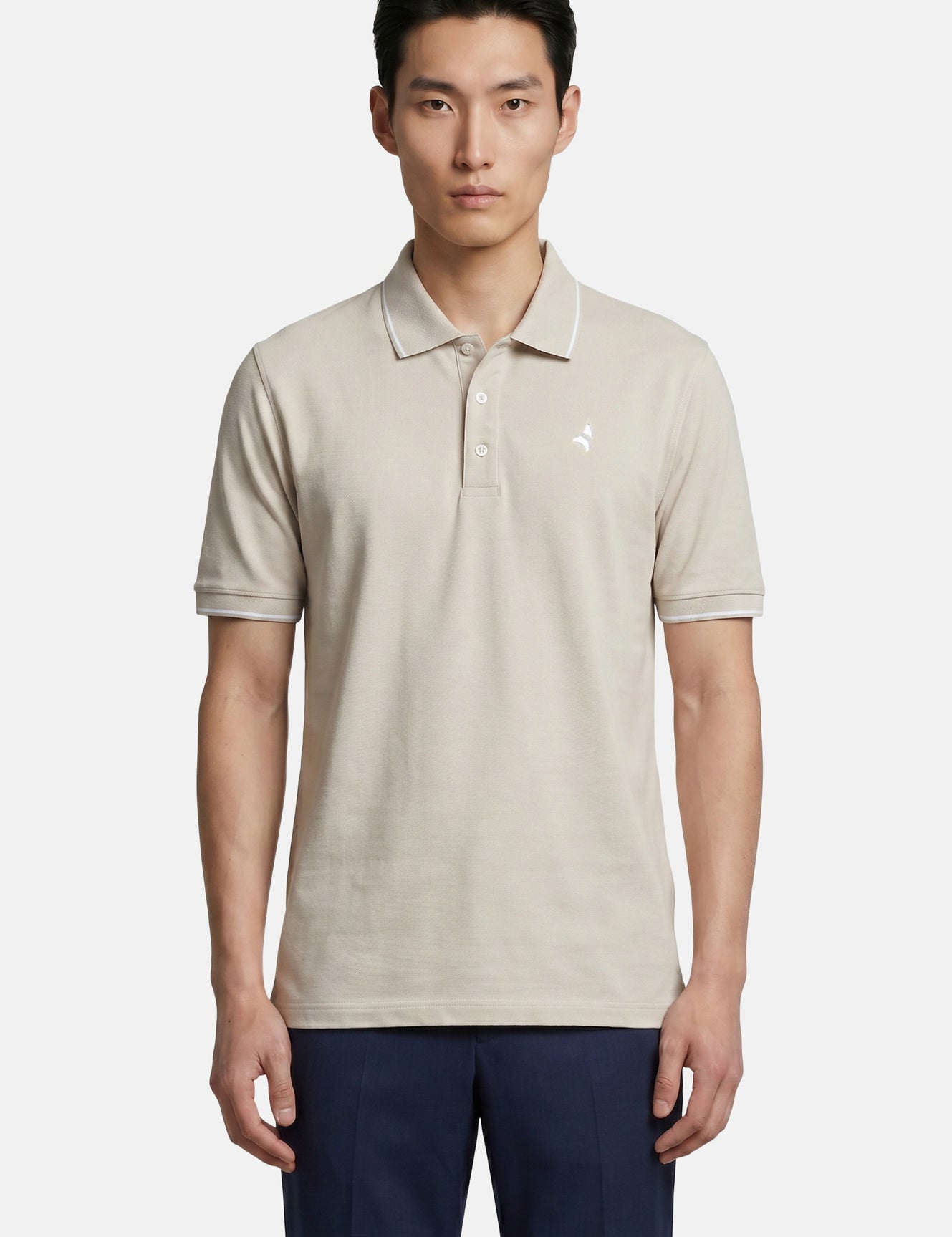Camicia in Cotone Beige Navigare